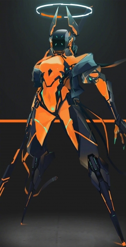 色彩鲜明的机甲设计 画师:エカニス・エニカ Twi:Echanis_Enicha ​