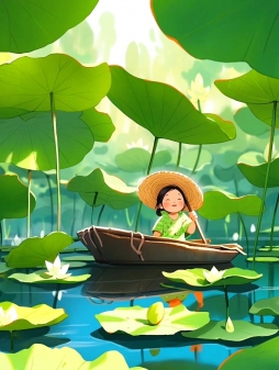 Midjourney | 夏日清新 |附关键词 ​​​