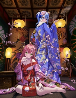 花魁巫女彗星(再掲) #miko_Art#  #ほしまちぎゃらりー# 朝倉拓3 @asa___ttt