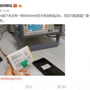 5000毫安时电池外加挖孔屏！vivo性价比新机被意外曝光